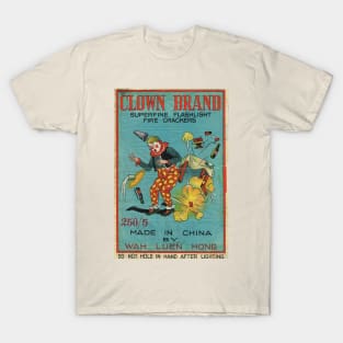 VINTAGE FIRECRACKER CLOWN BRAND T-Shirt